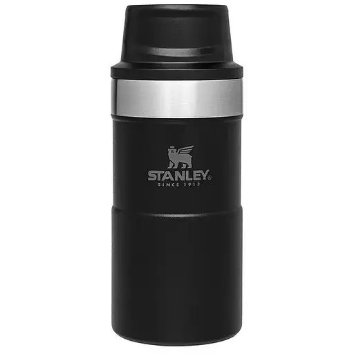 Термочашка Stanley Classic trigger-action 250 мл матова чорна