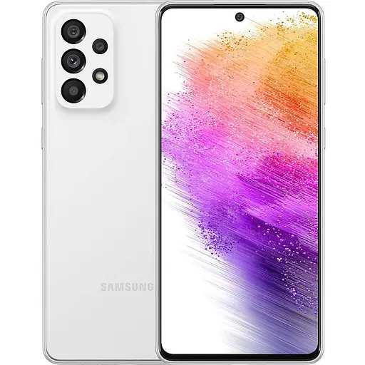 Смартфон Samsung Galaxy A73 5G 6/128GB White (SM-A736BZWD)