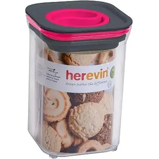 Уцінка. Банка Herevin Vacuum Lid 1.1 л в асортименті (161214-560)   - фото 3