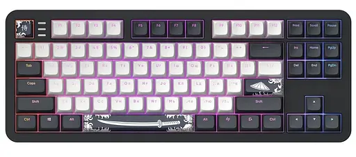 Клавіатура Dark Project ALU87 Bushido ENG/UA (DPKB_BUSHIDO_87_ANSI_UA) - фото 1