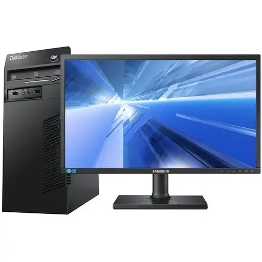 Комплект Комп'ютер Lenovo M72e Tower (i5-3470/8/240SSD/500) + Монітор 22" Samsung S22C450BW Б/В - фото 1