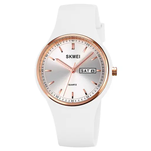 Наручний годинник жіночий 2057WT White Skmei acs0030341 - фото 1