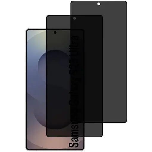Захисне скло DK для Samsung Galaxy S25 Ultra S938 Антишпигун Full Glue 020555 black 2 шт.