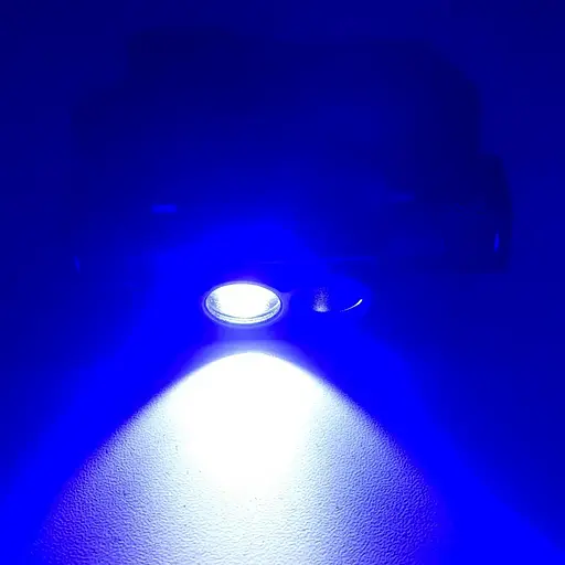 Налобний ліхтар Boruit H02B (біле та синє світло) Тype-C з акумулятором 3400мАч - фото 9