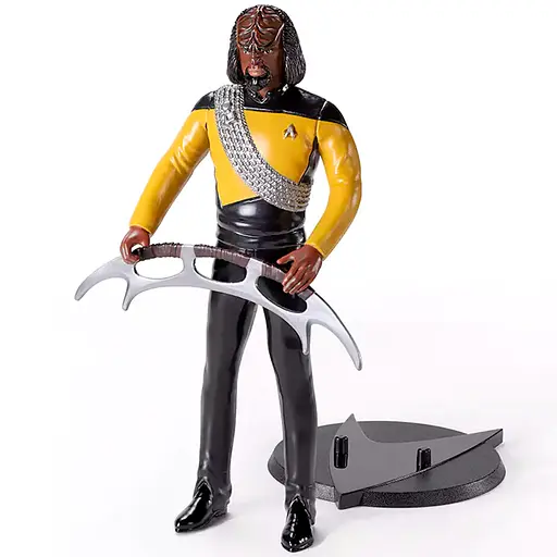 Фігурка STAR TREK Lieutenant Worf Bendyfig (Стар Трек) - фото 2