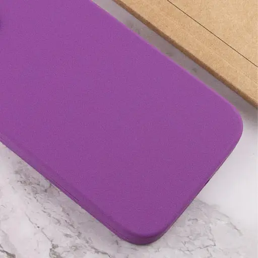 Чехол Silicone Case Full Protective AA No Logo для Apple iPhone 7 plus/8 plus 5.5 Фиолетовый/Grape - фото 2