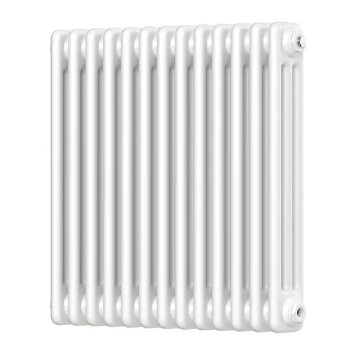 Вертикальний радіатор Navin Calidum 3-13 605х600, anticor, білий 10-012033-4880, Білий - фото 3