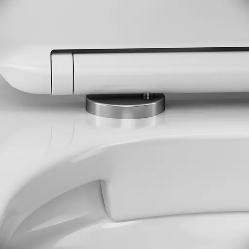 Унитаз подвесной AM.PM Joy безободковый с сиденьем Soft Close (C851700SC) - фото 7