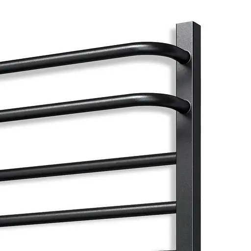 Водяна рушникосушка Navin Грандіс 500x1000, чорний муар 12-228053-3680, Чорний матовий - фото 3