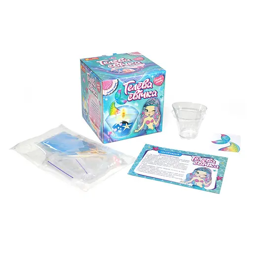 Гелевая свечка в стаканчике "Сокровища моря" 10100524 своими руками - фото 3