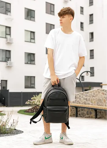 Мужской рюкзак Sambag Zard LKTm черный 46 х 28 х 13 см (25058001m) - фото 5