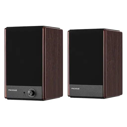 Акустическая система Microlab 2.0 SOLO 4 60W Brown (SOLO-4BR) - фото 1