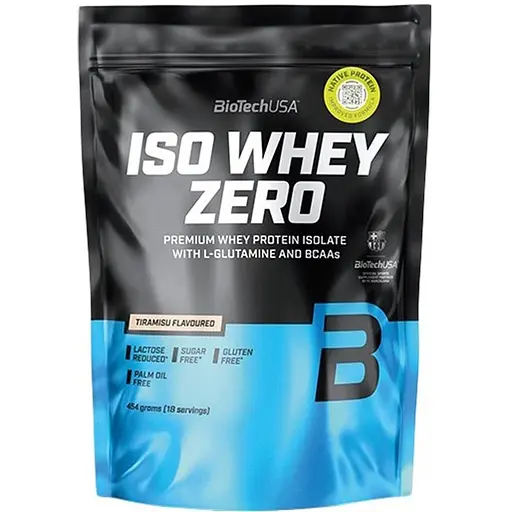 Протеїн BiotechUSA Iso Whey Zero 454 г tiramisu