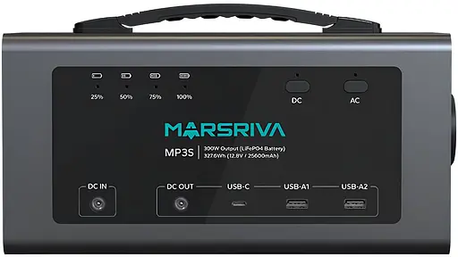 Зарядная станция Marsriva MP3S (327.6 Вт/ч) 300W LiFePO4 - фото 2