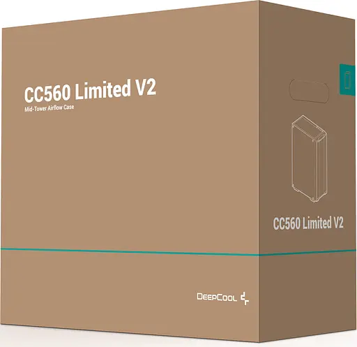 Корпус Deepcool CC560 Limited (CC560 LIMITED V2) Без БП - фото 7