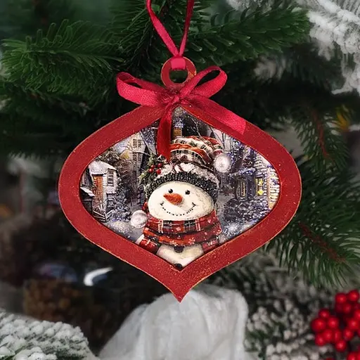 Творческий набор для создания 3-х елочных украшений "Vintage Christmas" FDCKW-053 - фото 10