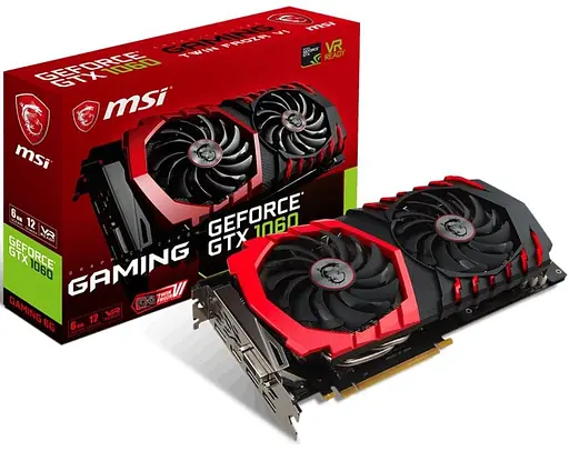 Видеокарта MSI GTX 1060 6Gb Gaming (GeForce GTX 1060 GAMING 6G) (GDDR5, 192 bit, PCI-E 3.0 x16) Б/у - фото 5