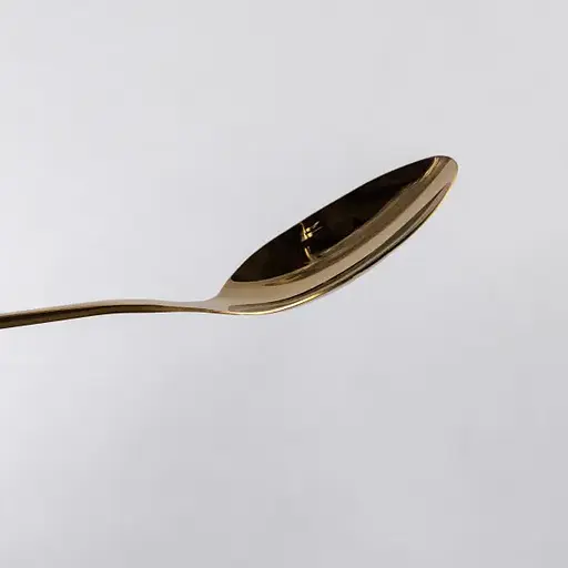 Ложка сервировочная Yiwu из нержавеющей стали золото 26 см для подачи блюд столовый прибор сервировка посуда кухонный аксессуар HP-16978-21 - фото 3