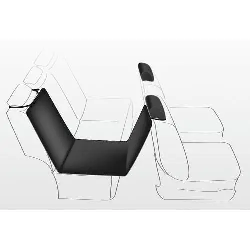 Коврик Trixie защитный в авто черный 1.45х1.6 м нейлон  - фото 8