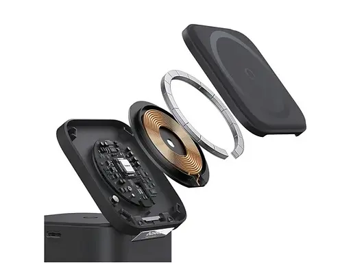 Бездротовий зарядний пристрій Baseus MagPro 2-in-1 Magnetic 25 W (P10264100123-00) - фото 3