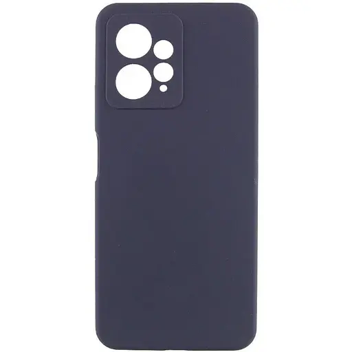 Чехол Lakshmi Silicone Cover Full Camera (AAA) для Xiaomi Redmi Note 12 4G Темно-синий / Midnight blue