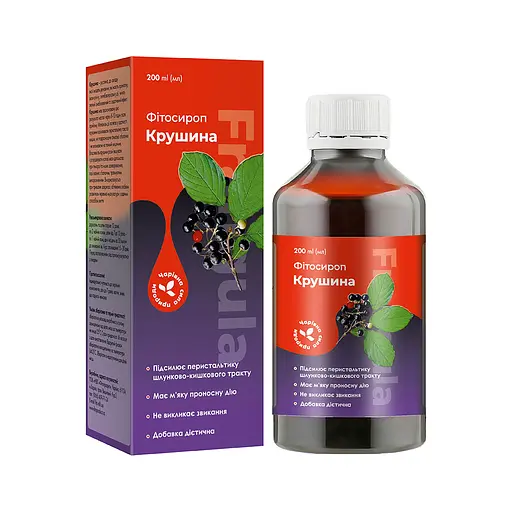 Фітосироп "Крушина" , 200 мл
