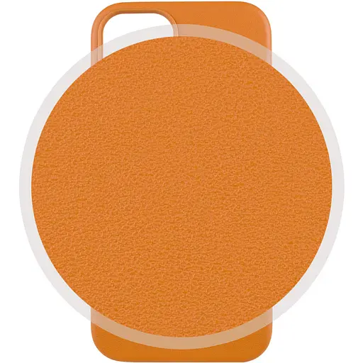 Шкіряний чохол Epik Leather Case AAA with MagSafe and Animation для Apple iPhone 13, 6.1 Golden Brown - фото 2