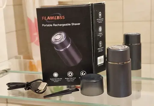Міні-електробритва Flawlbss (Водонепроникна, Акумуляторна, Кишенькова) - фото 6