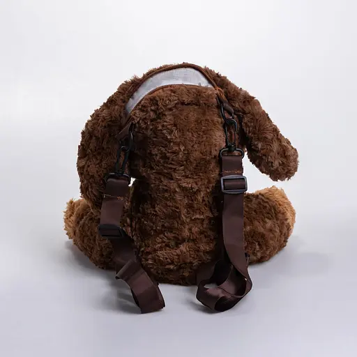 Детский рюкзак Собачка плюшевый 30 см  520-27-50BR - фото 3