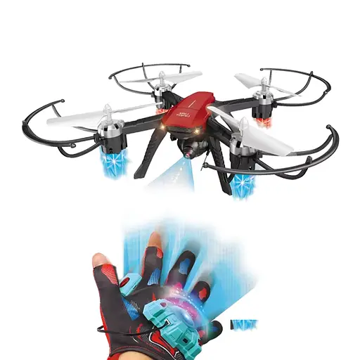 Квадрокоптер на радіокеруванні, 2.4G, 28 см, пульт-браслет, H263 - фото 2