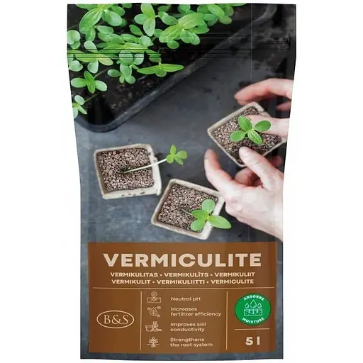 Вермикулит Seklos B&S 5 л (923461) - фото 1