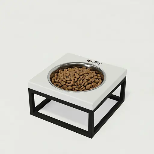 Hollky Base Solo S — миска на підставці для котів і маленьких собак (1 × 0,45 л)