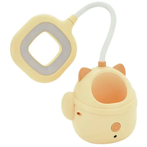 Настільна лампа Voltronic Pink Cat СS-290-3 з органайзером 2 режими 4.2V 600mAh 42 см 3 години роботи 42 см 200 г Box - фото 2