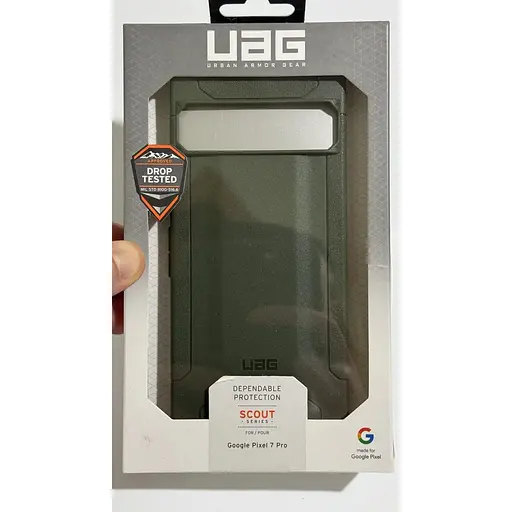 Оригінальний протиударний чохол UAG Scout для Google Pixel 7 Pro (6.7") Olive Drab (614002117272) - фото 2