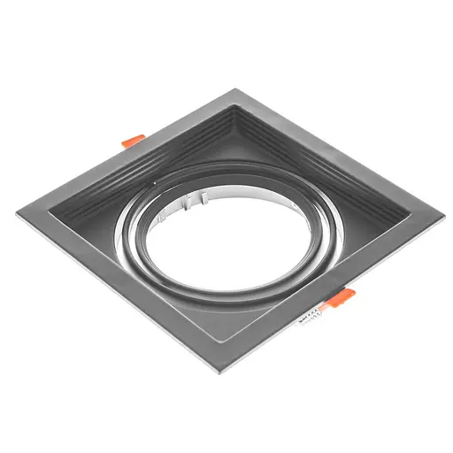 Светильник врезной поворотный Brille ML-020/1 AR111 BK G53 48-022