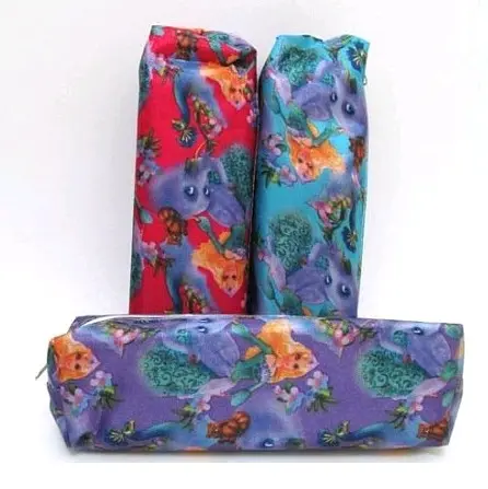 Пенал тканинний Princess, 1 відділення, 19x4x5 см, з поролоном, 2355SFS (В асортименті) - фото 2