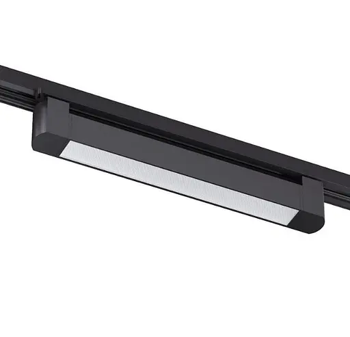 Светильник трековый однофазный KLOODI KD-LINE TURN345 PC 20W 4K BK - фото 2