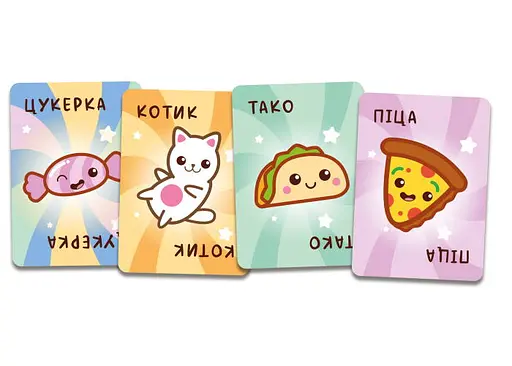 Настольная игра Feelindigo Тако Котик Пицца (Taco Kitten Pizza) (укр.) (FI25077) - фото 3