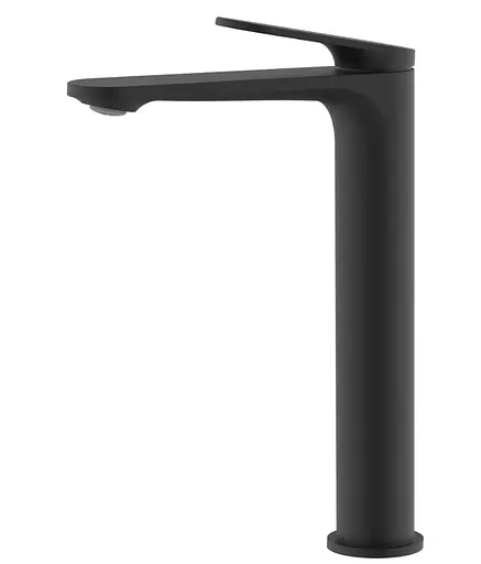 Смеситель для умывальника Rea Marco black высокий REA-B4896 Черный матовый - фото 1