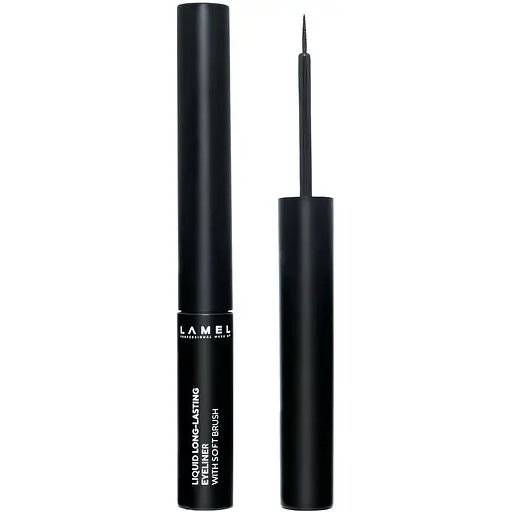Жидкая подводка для век Lamel Liquid Long-Lasting Eyeliner With Soft Brush №401 4 мл