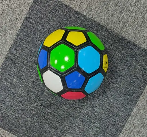 М’яч футбольний, 280 г, матеріал PVC, гумовий балон, розмір №5 - фото 2