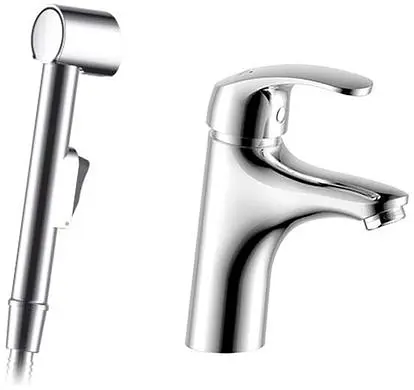 Змішувач з гігієнічною лійкою Damixa Palace One 410300000, Хром - фото 1