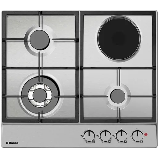 Варочная поверхность комбинированная Hansa 60 см нержавеющая сталь