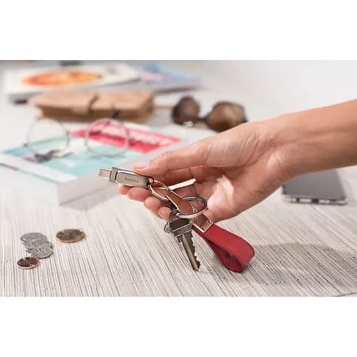 USB флеш накопитель SanDisk 1 ТБ Ultra Dual Luxe Silver USB 3.2/Type-C (SDDDC4-1T00-G46) - фото 7