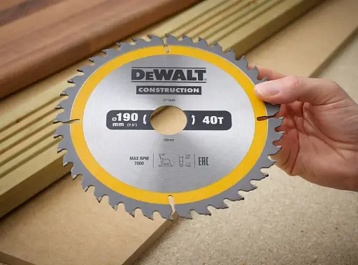 Диск пиляльний DeWalt Construction 190 х 30 мм 40 зубів (DT1945) - фото 3