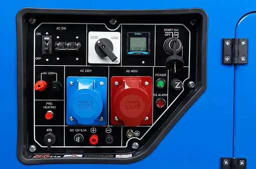 Генератор дизельний EnerSol 9/10 кВт SKDS-10EBAU - фото 5