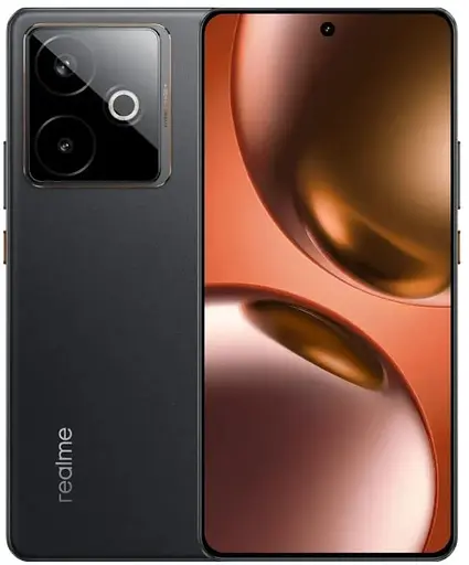 Смартфон Realme GT 7T 12/256GB Black (Global) - фото 1