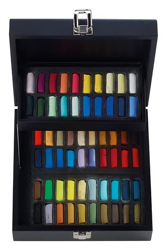 Подарочный набор сухой пастели Sennelier Portrait (Портрет), 60 цветов, дерево. - фото 2