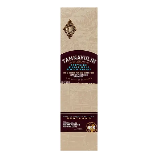 Віскі Tamnavulin German Pinot Noir Cask Finish Speyside Single Malt Scotch Whisky 40% 0.7 л в подарунковій коробці - фото 3