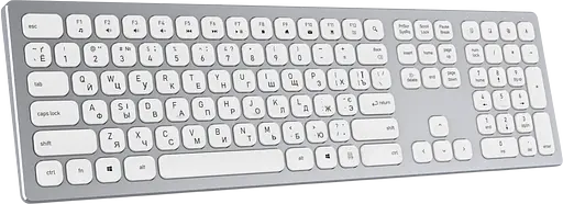 Клавиатура беспроводная OfficePro SK1550W White - фото 3